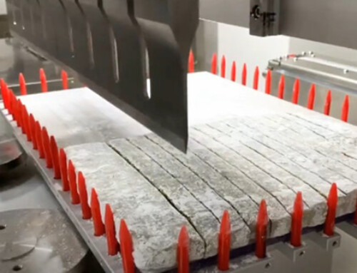 Marshmallow Bars Cutting