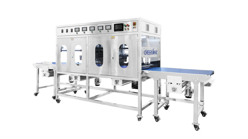 Ultrasonic Food Cutting Conveyor - Ultrasonic Blades - Cheersonic