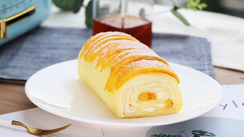 Mango Almond Melaleuca - How do you want to cut cake roll?